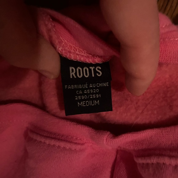 pink roots dog hoodie - Picture 4 of 5